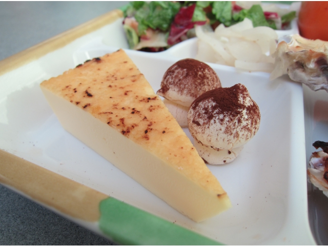 メレンゲで作ったキノコも凄い!