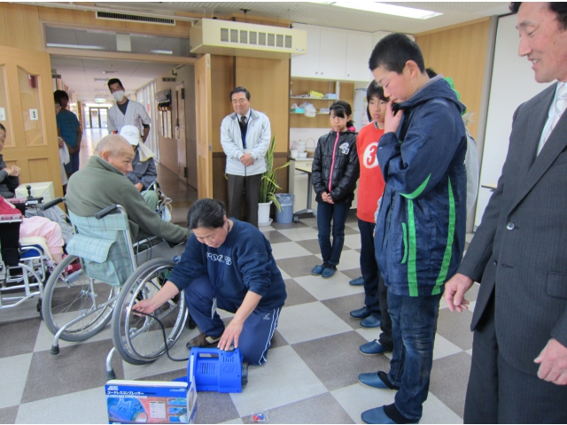 簡単に空気が入ります。
