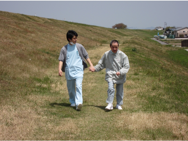 本日はPT実習生さんと歩きました