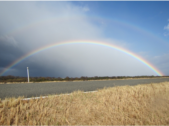 奇跡のダブルアーチ！！