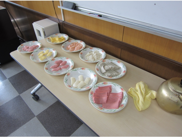 ソフト食の方にもご用意しました。