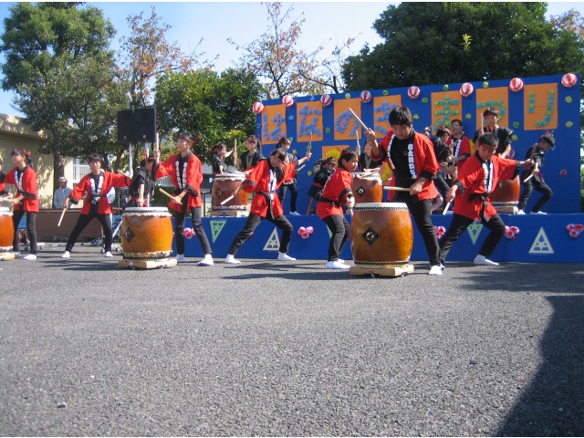 祭囃子の演奏「響」さん!!