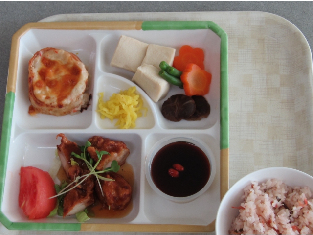 1月誕生会の献立です