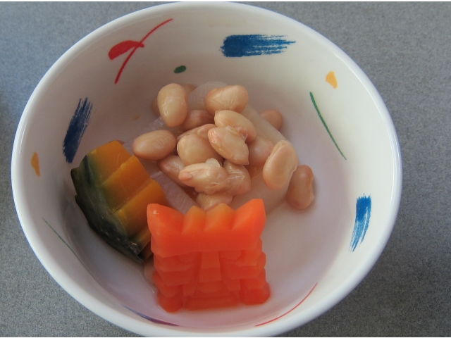 大根の升と人参の赤鬼