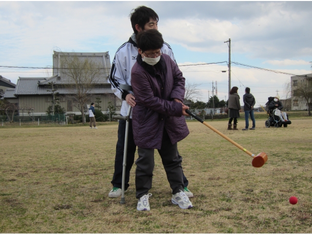 はなのきの里は職員と利用者様ペアを組みます。