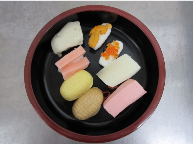 ソフト食もきれいな彩に仕上がりました