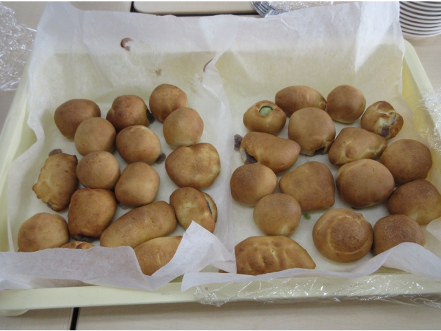 ‘焼きあがりました‘