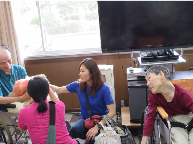 みんな笑顔です