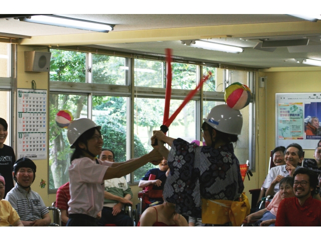 看護師さん同士の熱い戦い
