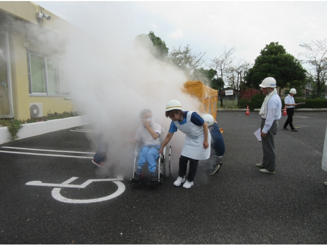 煙道の中は何も見えません