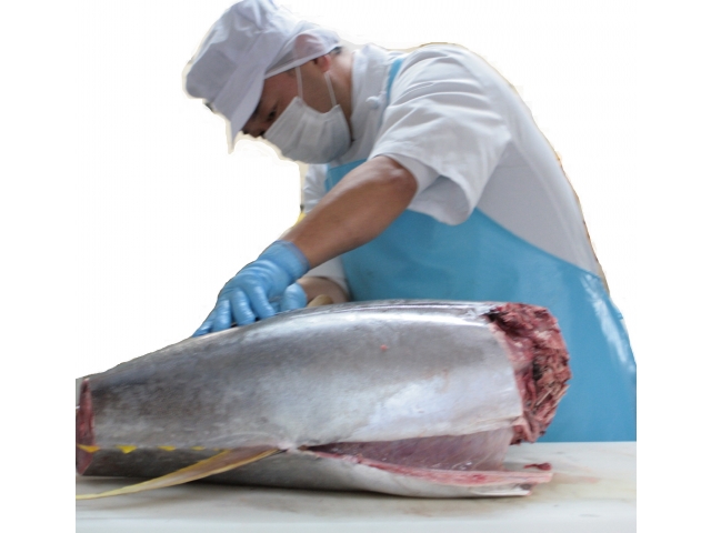 調理師さんの見事な腕前