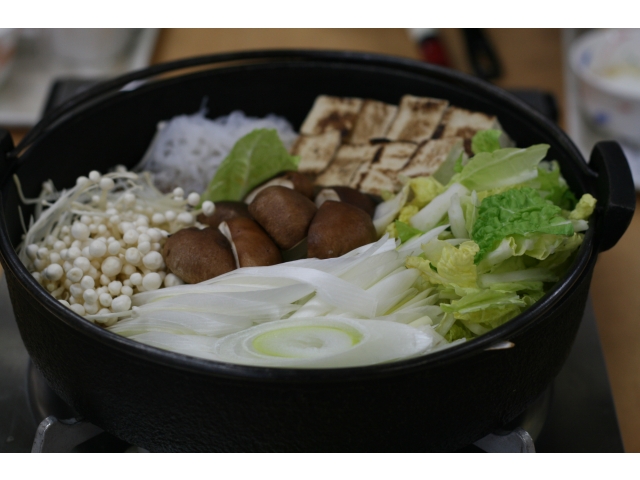 すき焼きぐつぐつ