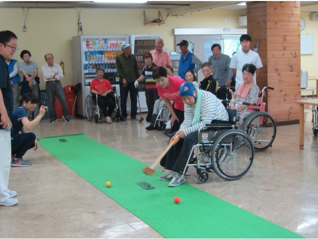 多くの「ギャラリー」で緊張です