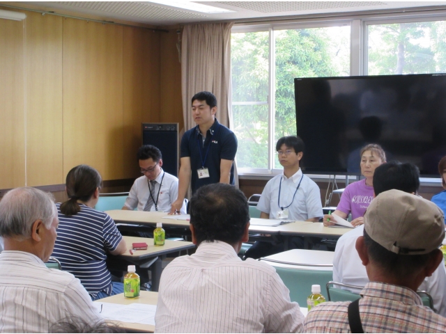 家族懇談会の様子（2）