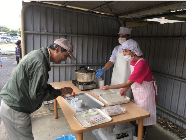 美味しい豚汁でーす