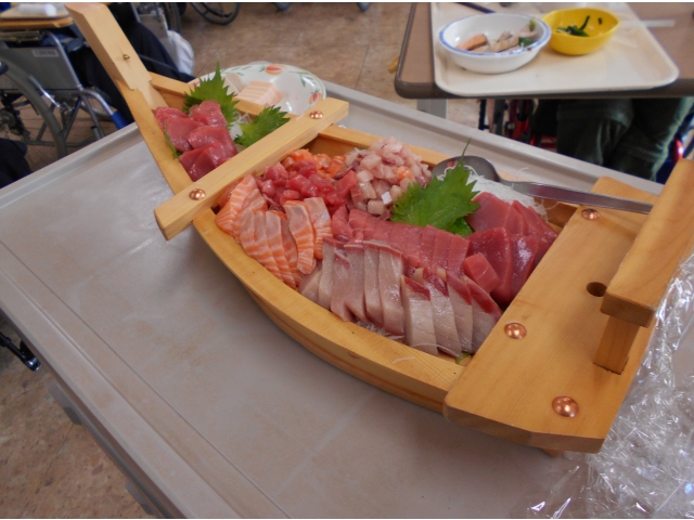 船盛になりました