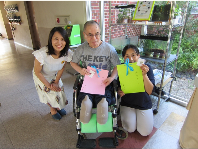 丸甲小学校４年生の皆さん、お手紙ありがとう！