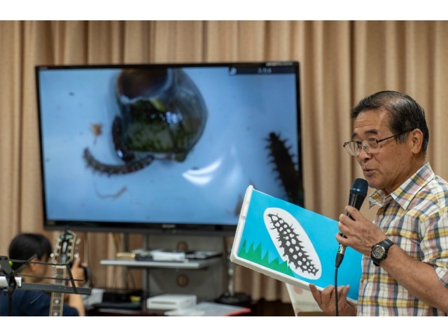 はなのきの幼虫
大活躍！！
