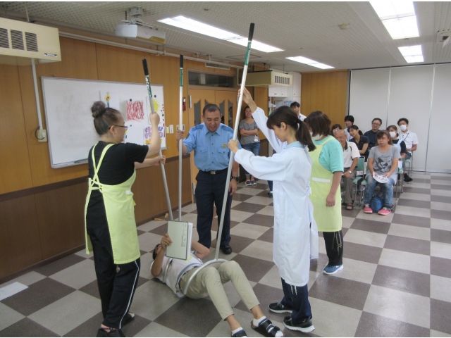 担当者を制圧したところで準備OK