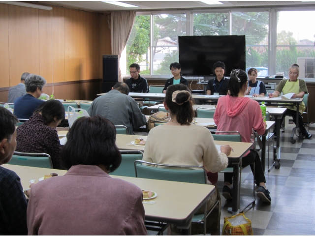 まずは施設側から
説明させて頂きました