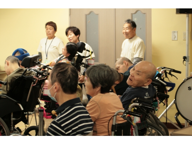 ボランティアの
サポートに感謝！