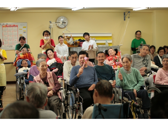 観客も一緒に
盛り上がりました