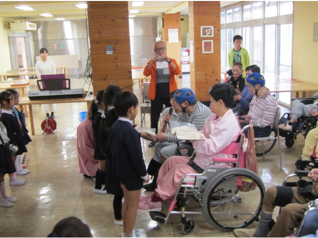 お餅をいただきました