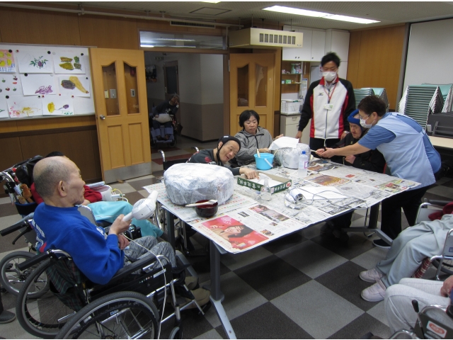 役割を決めて
いざ！作成～(*￣0￣)/ 