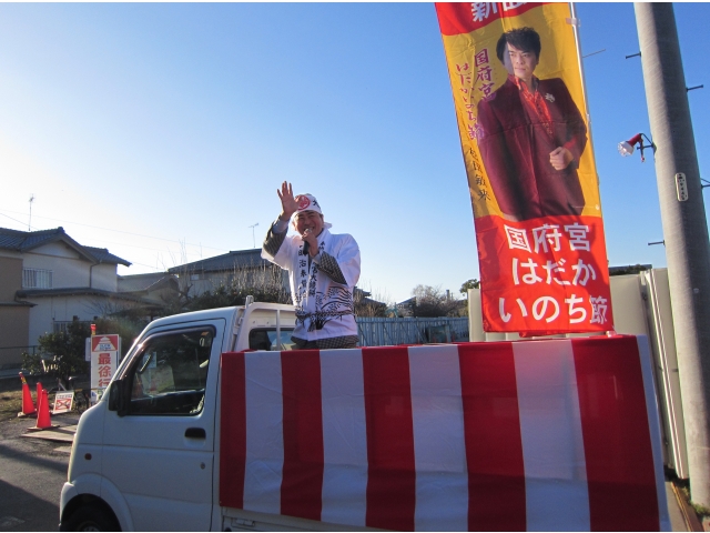 今年度のはなのきまつりにも登場！　　歌手の松田敏来さん！