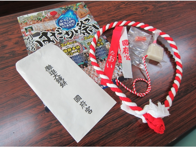 特大のねじりは、お祭り見物した職員が奉賛会の方より頂きました！