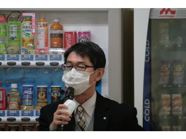 所長のあいさつです