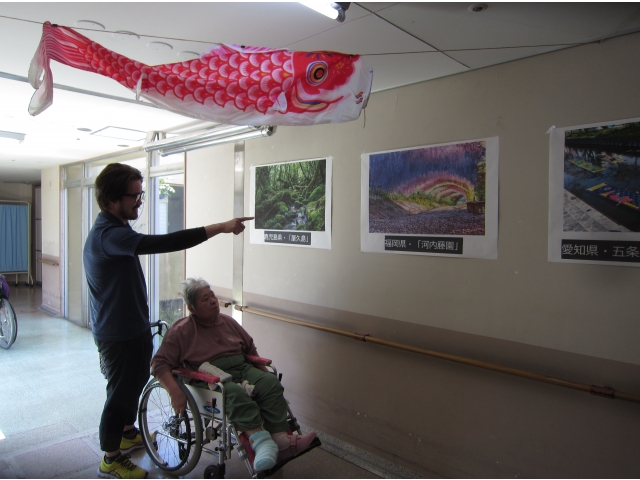 中央廊下の模様替え
薫風さわやかロード