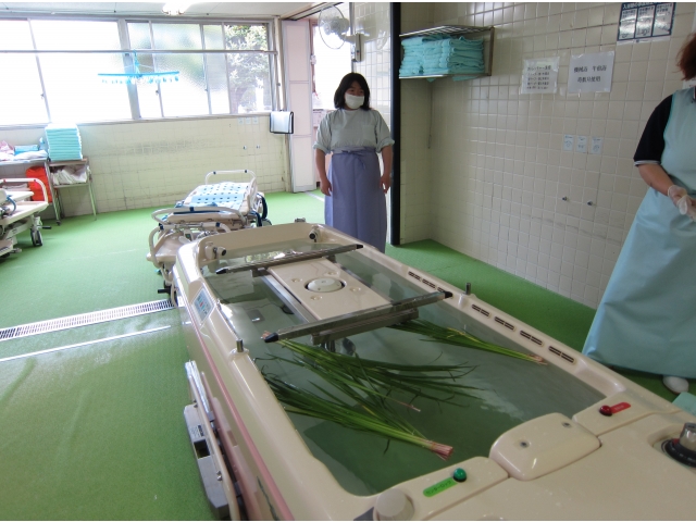 菖蒲湯に入って
心身ともにリフレッシュ