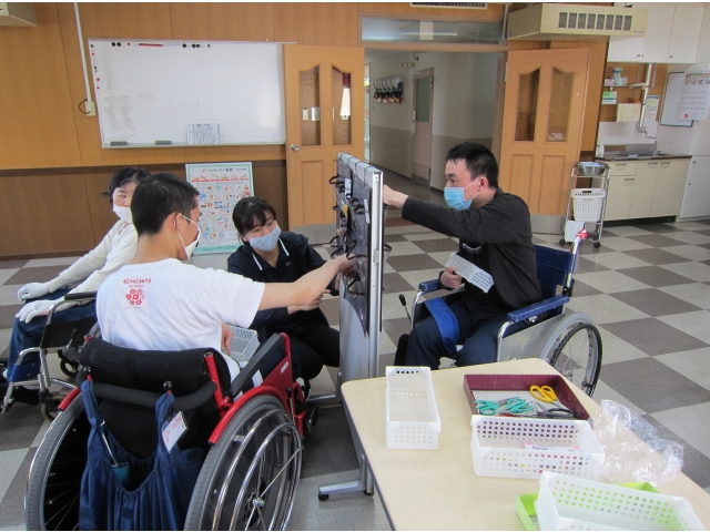 仕分け作業
前回からグレードアップ