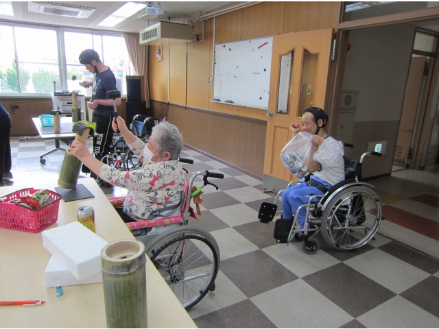 アルミ缶の回収も
大事なお仕事！