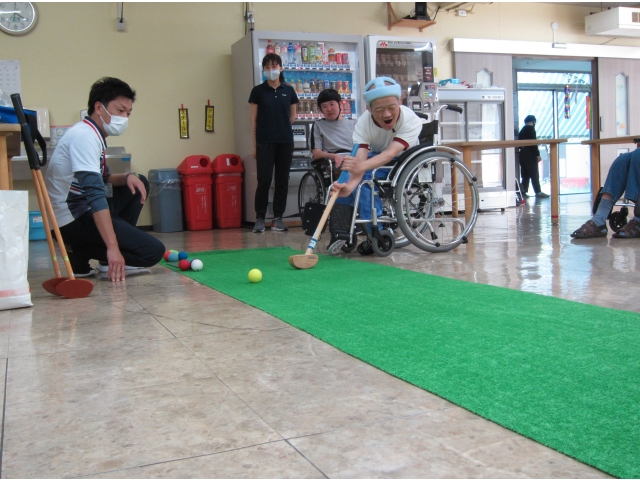 利用者様も頑張りました！！