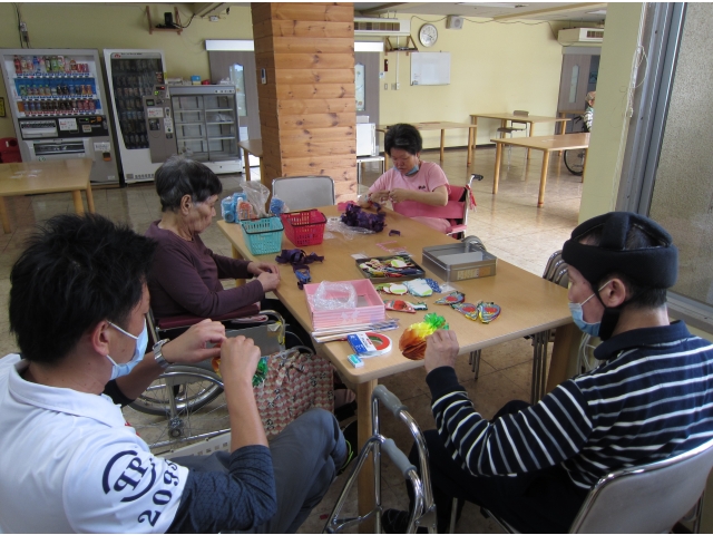 職員の思いつきで
紫陽花づくりに…