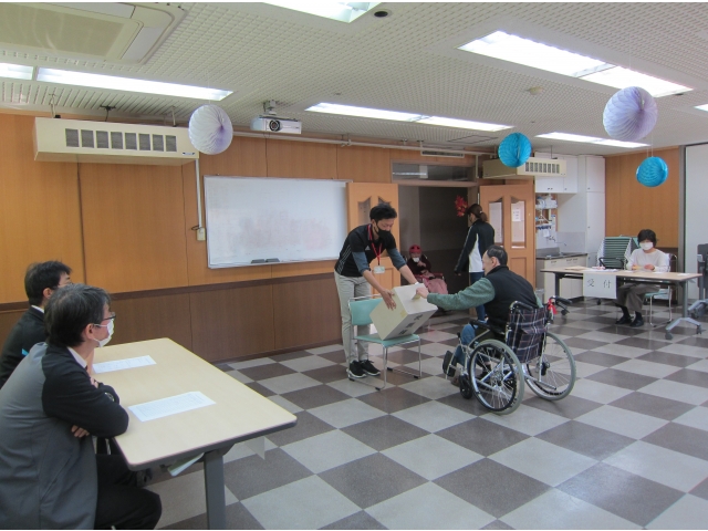 管理者が優しく見守っています