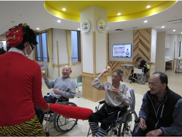 みんなで鬼は～外～！