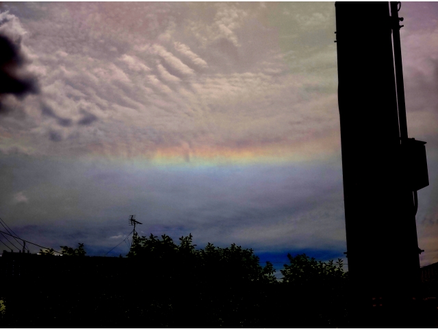 環水平アーク出現！！