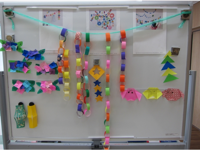 とてもカラフルにできました！