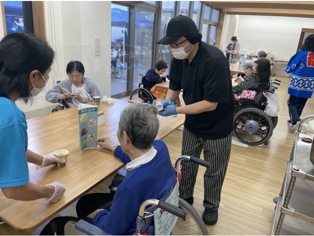 食後のデザートタイム