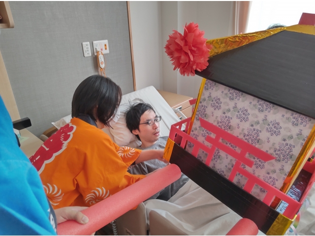 お部屋にも出張いたします