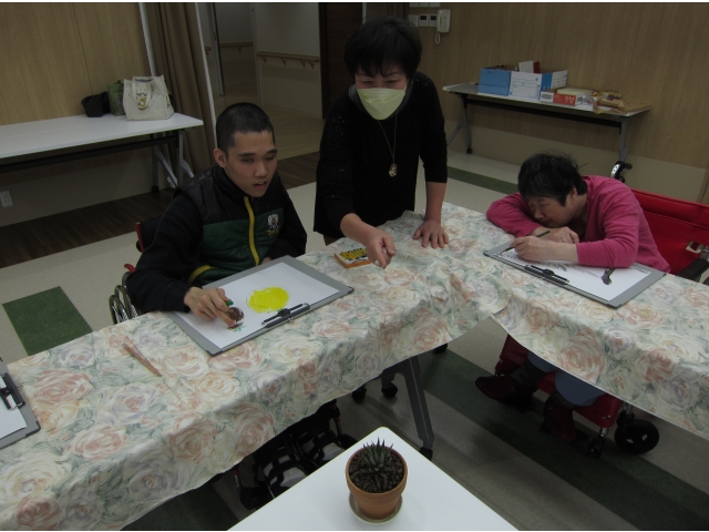 絵を描くポイントは？