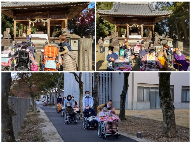 風もなく澄んだ空気のもと、心も清々しく…。