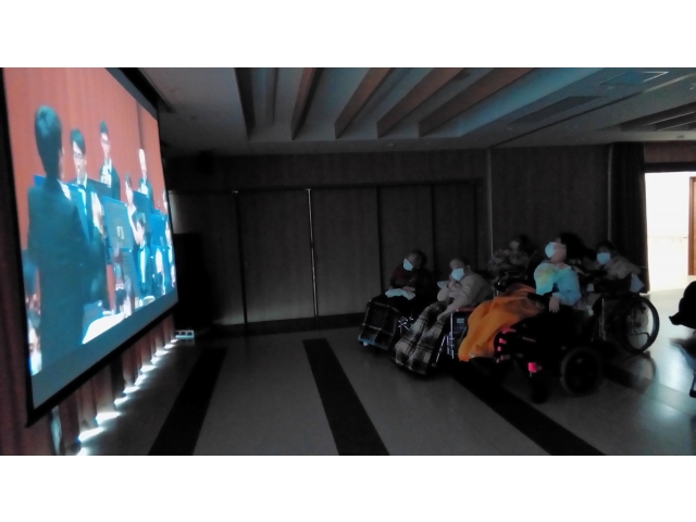 うとうとされている方も・・