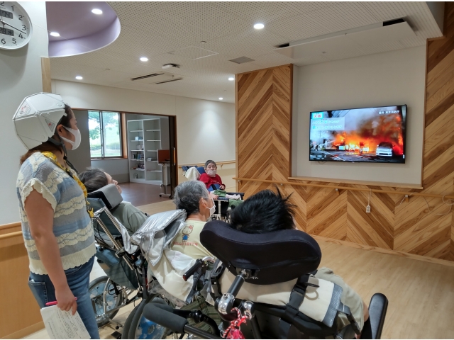 動画で避難方法をおさらいしました