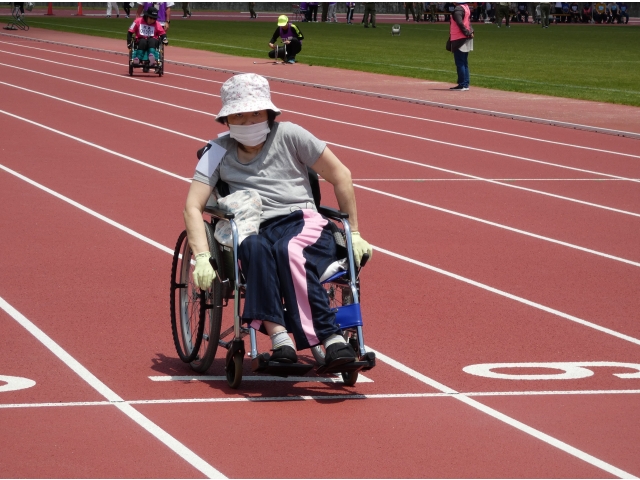 50メートル走　金メダルです