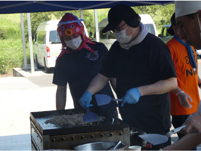 タコさんもお手伝い✨