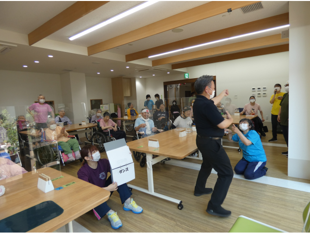 迷いなく体を動かします